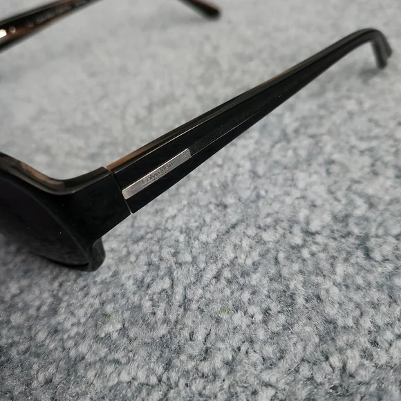 Calvin Klein Collection Black Sunglasses with Case - Picture 4 of 7